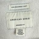 American Eagle  AAH-MAZINGLY SOFT Jegging Fit White Grey Animal Print Sweater Photo 7