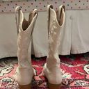 White Cowgirl Boots Size 9 Photo 2