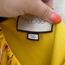 Alexis  Edyta Floral One-Shoulder Dress yellow metallic Flowy Photo 6