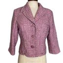 INC Y2k  tweed Barbie pink blazer Photo 0