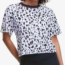 Champion  leopard print cropped tee black and white size L Photo 0