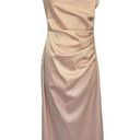 Laundry by Shelli Segal  Women's Formal Dress Size 12 Pink Satin Sleeveless Gown Photo 0