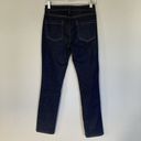 Ann Mashburn  Jeans 26 Dark Wash Slim Straight Leg‎ Stretch Denim Mid Rise Photo 4