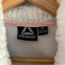 Reebok  NWOT Teddy Fleece Zip Up Jacket Size Medium Petite Photo 6