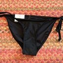 Aeropostale NWT BLACK LOW RISE CLASSIC SIDE TIE BIKINI BOTTOMS Photo 0