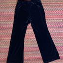 St. John VTG  SPORT BY MARIE GRAY BLACK VELVET GOLD STRIPE PANTS Photo 4