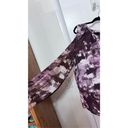 Cooper and Ella  PURPLE COLD SHOULDER LONG SLEEVE BLOUSE TOP WOMENS SZ 2X P1-283 Photo 2