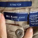 Bill Blass  Jeans Womens Stretchy Trouser Chino with Front Pockets Khaki Size 6P Photo 5