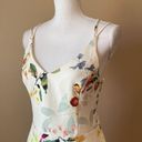 Oasis  | Cream Floral Midi Dress Sz 12 Photo 4