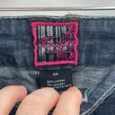 Torrid  Womens Straight Jeans Denim Cotton Stretch Dark Wash Blue Size 26 Photo 7