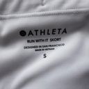 Athleta  WHITE RUN WITH IT TENNIS SKORT (S) Photo 10