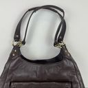 Coach  Campbell Shoulder Bag Hobo Carryall Dark Brown Leather Photo 3