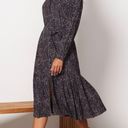 Rails  Beatrice Midi Dress in Charcoal Abstract Animal Photo 2