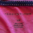 Tommy Hilfiger  womens pink crewneck pullover semi sheer t shirt classic casual S Photo 7