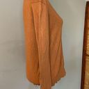 Banana Republic  Gold Orange Silk Cotton Cashmere Blend V-Neck Sweater Small Photo 1