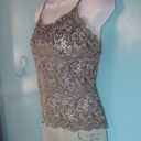 Natori Josie  Cami Size M Brown Lace Photo 13