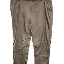 The North Face Women's Casual Asphalt Gray Hiking Nylon Pants Sz 12 Short Photo 0