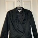 Adidas SLVR  Black Button Front Blazer Jacket size Small Photo 6