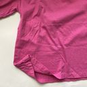 Oscar de la Renta Vintage  Expressions barbiecore pink t-shirt, size large Photo 5