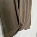 RD Style  Olive Green Knot Front T-shirt Mini Dress Photo 1