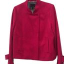 Banana Republic  Italian Wool Mario Bellucci Pink Coat Sz Large. Photo 2