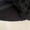 Jessica Simpson  Mini Dress Sz 4 Jet Black Sienne Fit & Flare Key Hole Back Lined Photo 5
