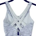 Lululemon  Enhearten Tank top crossback gray spacedye strappy crossback Size 4 Photo 4