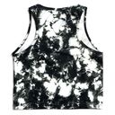 Balance Collection Mia Crop Tank Black Cosmic Tie Dye Photo 1