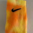 Nike Tie Dye  Socks Yellow And Orange  Photo 1