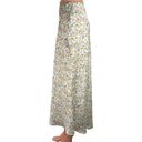 ZARA  Multicolor Floral Print Side Zipper Midi A-Line Casual Flowy Skirt Size S Photo 1