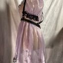 Dolls Kill Widow  Puff Sleeve Organza Babydoll Dress Harness Photo 4