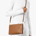 MICHAEL KORS
Adele Double Zip Pebble Leather Crossbody Handbag Brown Photo 9