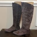 Band of Gypsies New  Luna Chocolate Brown Velvet Suede Zip Up Boots Photo 6