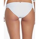 PilyQ New.  White Lace Banded Bikini Bottom Full. Large. Retails $89 Photo 2