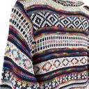 Harper Haptics Holly  Boho Multicolored Fringe Knit Long Cardigan Sweater Photo 15