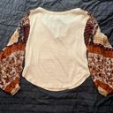 Free People Light Magic Henley Blouse Photo 3