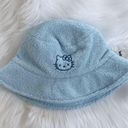 Hello Kitty light blue faux shearling bucket hat, brand new with tags Photo 0