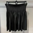 Bebe Faux Leather Mini Skirt - Size Small Photo 0