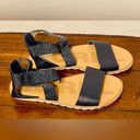 Sorel NWOT  Ella II Sandal Navy Sz 8 Photo 3