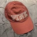 PINK - Victoria's Secret RARE Victoria’s Secret Pink Soft Rose Begonia Baseball Bill Cap Dad Hat Photo 1