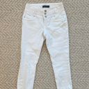 Bluespice White High-Waisted Skinny Jeans Photo 0