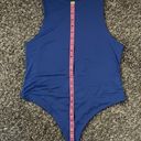 Missguided Blue high neck bodysuit Photo 4