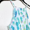 PilyQ  Pull On Pineapple Swim Cover Up Dress Size M/L Photo 3