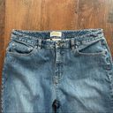 Talbots  stretch jeans with rhinestone trim, size 8 Photo 3