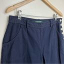 Ralph Lauren Wide Leg Navy Blue Sailor Pants size 10 Photo 2