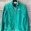 The North Face Woman’s VTG 90’s  Full Zip Fleece Jacket Size Medium Green Photo 1