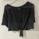 Mono B Clothing Oversized Crop Tee Black Photo 2