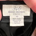 Brooks Brothers 346  Women’s Black Wool Stretch Dress Pants Size 10 Photo 3