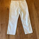 Lucky Brand  Ava mid rise crop white button fly jeans 29/8 Photo 10