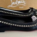 Christian Louboutin  Mamadrague Spiked Leather Ballet Flats Photo 2